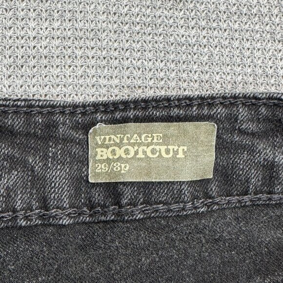 Nine West Womens Black Denim Vintage Bootcut Jeans Embellished Pocket Size 8/29P - Picture 8 of 16